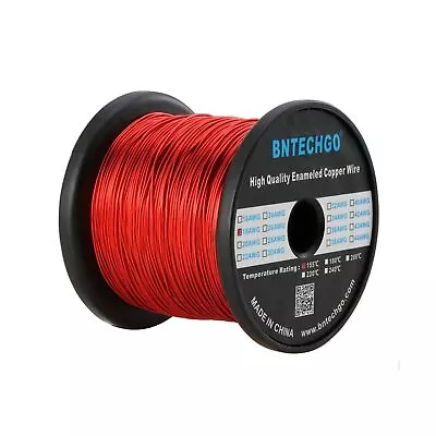 BNTECHGO 18 AWG Magnet Wire - Enameled Copper Wire - Enameled Magnet Winding ... • $155.58