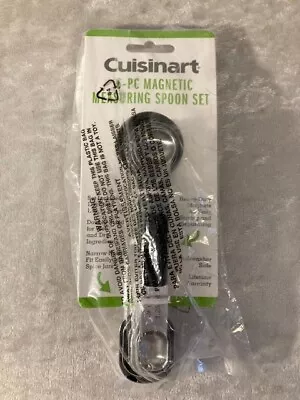 NEW Cuisinart 6-Pc Magnetic Stainless Steel Measuring Spoons Double Sided • $11.75