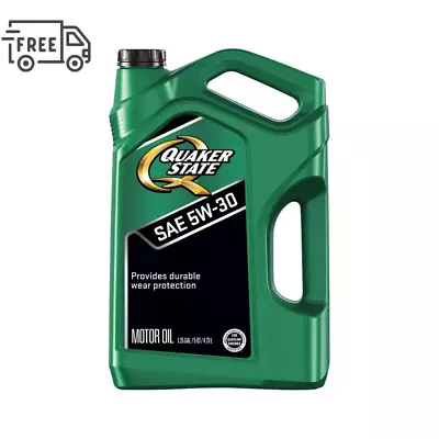 Quaker State Conventional Synthetic Blend 5W-30 Motor Oil 5 Quart • $17.78