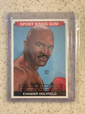 Evander Holyfield 💎2012 Sport Kings Boxing Card 🇺🇸 #225 ✨rare✨bio Back!!! • $18