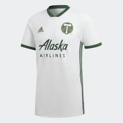 Adidas MLS Portland Timbers Away Jersey WhiteGreen CW5471  • $35