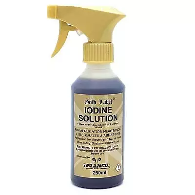 Gold Label Iodine Spray 250ml • £10.66