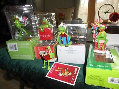 Kermit The Frog The Muppets Christmas Ornaments (1993199820022005) • $80