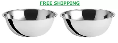 (2-Pack) 13 Qt. Stainless Steel Commercial Mixing Bowl Kitchen Food Restaurant • $33.70