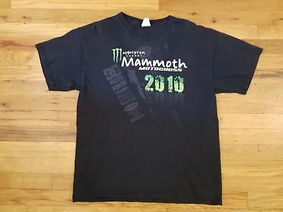 Monster Energy 2010 Mammoth Motocross Shirt Size Large • $30