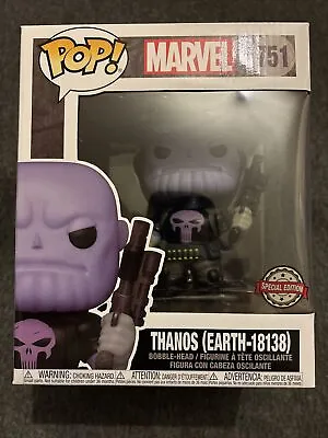 Funko Pop Marvel #751 Thanos (Earth-18138) • £8.95