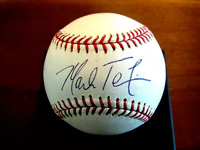 Mark Teixeira 2009 Wsc New York Yankees Rangers Signed Auto Oml Baseball Jsa   • $119.99