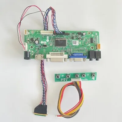 Controller Board Kit For B156XTN02 1366X768 DVI HD-MI VGA Panel LED LCD 40pin • $20.72