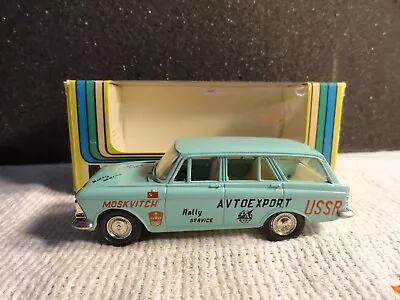 1:43 Moskvitch 427 Tantal Rally Service Turquise Ussr Russia (246) • $135