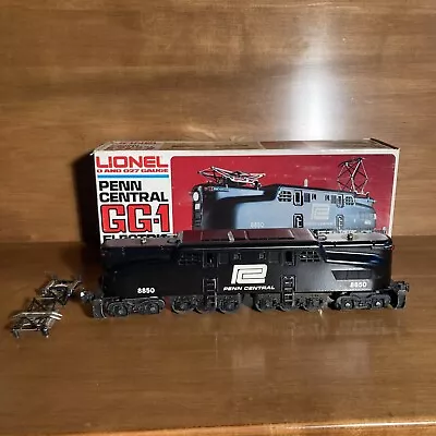 Lionel 8850 Penn Central GG-1 Electric Diesel 6-8550 O27 O Gauge Locomotive Box • $49.99