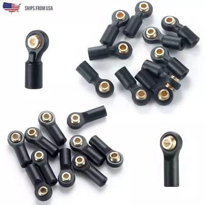 10/20Pcs M2 Plastic Link Rod End Ball Joint For For Axial SCX24 RC 1:24 1:18 Car • $13.57