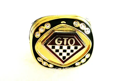 Vintage Pontiac GTO 14 Carat Gold Filled Signet Ring  • $24.99