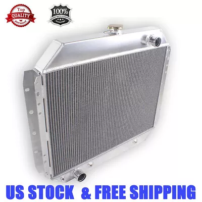 $220 • Buy 4Row Radiator For 1966-79 Ford F350 Truck 302/351/360/390/400ci 83-94 F-250/250