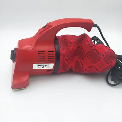 $24.49 • Buy Vintage Royal Dirt Devil HAND VAC Model 103 Handheld Red Vacuum Tested