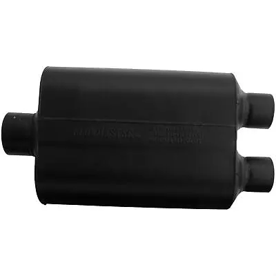 Flowmaster Muffler Super 40 Series 3  Inlet/Dual 2 1/2  Outlet Steel Black EA • $153.95