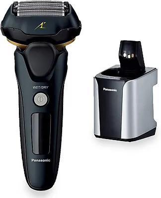 Panasonic ES-NLV98-K LAMDASH LINEAR Shaver 5 Blades Washable W/ Cleaning Charger • $365.65