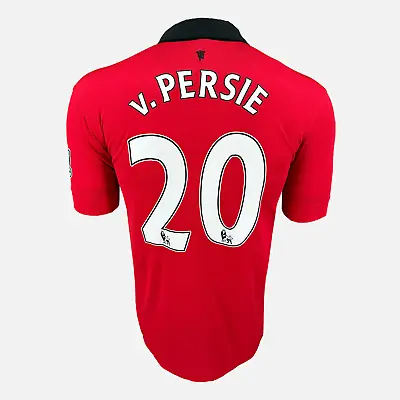 2013-14 Manchester United Home Shirt V.Persie 20 [Perfect] M • £63.79