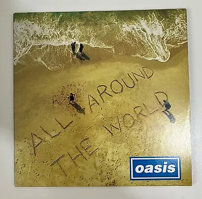 Oasis - All Around The World 7” Vinyl Record CRE282 • £19.99