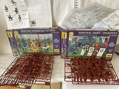 £20 • Buy Zvezda Samurai Models, 1/72 Scale, Army And Warriors Sets, Unused, 8017, 8025, S