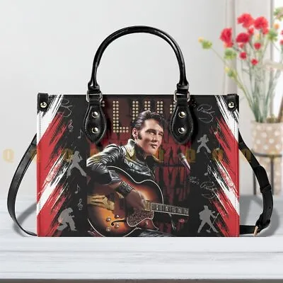 Elvis Presley Leather Handbag & Wallet Personalized Rock Elvis Gift Handbag • $29.99