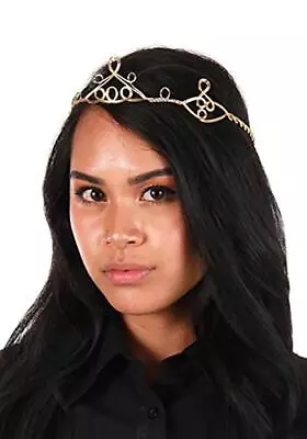 Delicate Gold Elven Princess Circlet Crown For Women • $24.23