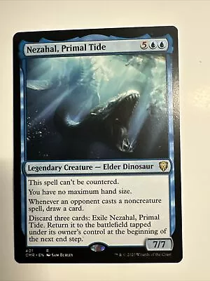 MTG - Nezahal Primal Tide Commander Legends #401 Rare NM Never Played • $5