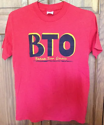 BTO - BACHMAN TURNER OVERDRIVE 1986 HALF TON ROCK N ROLL TOUR T-Shirt (L) • £120.52