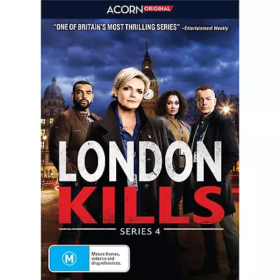 London Kills : Series 4 (DVD 2023) *NEW* • $32