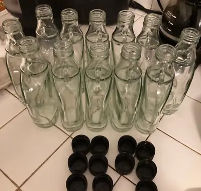 12 Ounce Glass Maple Syrup Bottles Loop Handle & Black Plastic Tamper Evident • $37.92