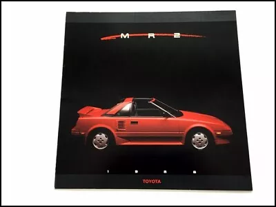 1988 Toyota Mr2 And Supercharged 12-page Original Car Sales Brochure Catalog • $47.96