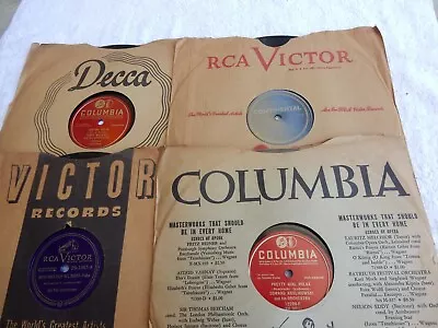 Polka Lot Three   Lot Of 4 Various Artists/ Labels  10  78 Rpm Record • $2