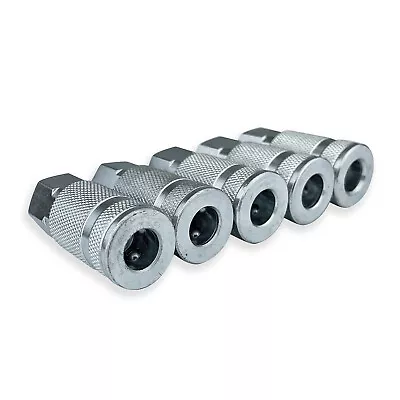 5 Tru-Flate Push Sleeve 1/4-inch NPT Female Couplers For Air Line Hose Tools • $25.88