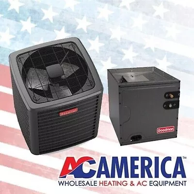 Goodman 5 Ton 14 SEER AC Condenser + Coil Up/down GSX140601 CAPT4961C6 • $3247