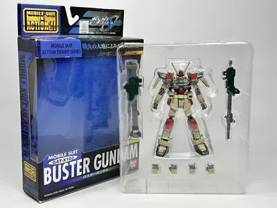 MSIA Gundam SEED   GAT-X103 BUSTER GUNDAM   Action Figure BANDAI / OP • $20.99