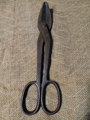 Vintage Aikenhead Hardware Curved Jaw Tin Snips • $19