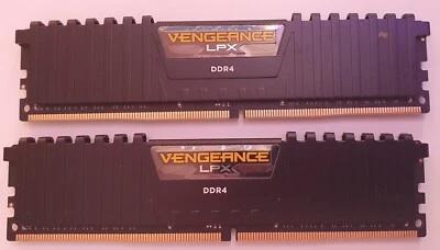 £5 • Buy Corsair CMK16GX4M2A2666C16 Vengeance LPX 16 GB (2 X 8 GB) DDR4 2666 MHz C16 XMP