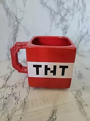 TNT Red Minecraft Ceramic 21 Oz. Mug Cup NEW • $14.99