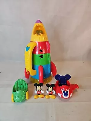 Disney Mickey's Blast-Off Rocket With Light Up And Talking Clubhouse Figures  • £47