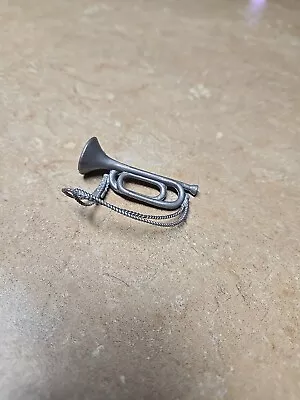 Vintage Marx Johnny West Series General Custer Silver Bugle Horn Excellent  • $14.99