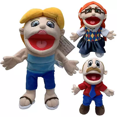 17 Jeffy Hand Puppet Cartoon Plush Toy Stuffed Doll Soft Figurine Kids Baby Gift • $27.15
