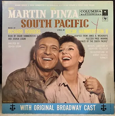 Mary Martin Ezio Pinza South Pacific Broadway Musical 1957 LP Vinyl OL-4180* • $3.99