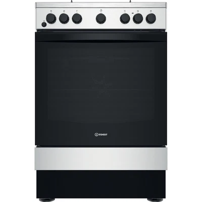 £439 • Buy Indesit IS67G5PHX/UK Free Standing A Dual Fuel Cooker With Gas Hob Hob 60cm