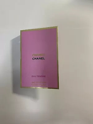 £6.99 • Buy CHANEL Chance 1.5ml Sample Eau Tendre For Women
