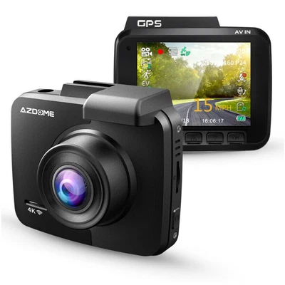 $45.99 • Buy AZDOME Car 4K Dash Cam 2160P UHD WiFi GPS Dash Camera Sony Sensor Night Vision