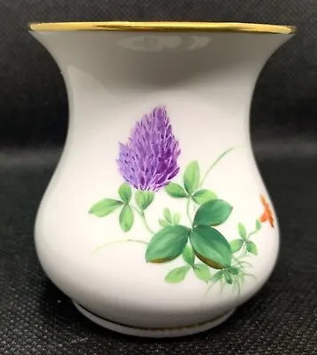 Vintage Meissen Vase Floral - Perfect Condition • $99