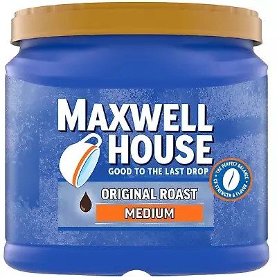 Maxwell House The Original Roast Medium Roast Ground Coffee 30.6 Oz Canister • $10.30