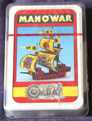 Citadel Combat Cards Man O' War Games Workshop 1996 • £34.99