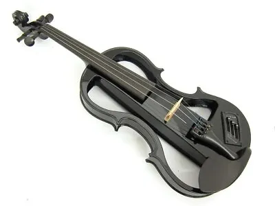 Carlo Giordano Electric Violin Silenzia Black String Music Instrument From Japan • $899.41