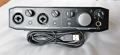 £95 • Buy Mackie Onyx Producer 2.2 USB Audio/MIDI Interface 24bit Soundcard Interface Mixr