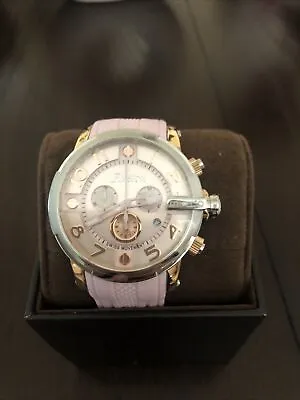Pink And Rose Gold Mulco Watch Women Illusion • $125